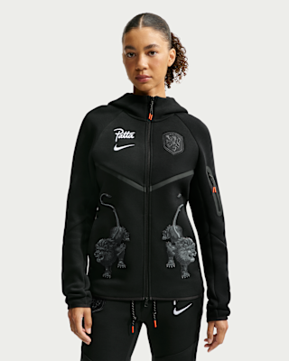 Netherlands x Patta Men's Tech Fleece Full-Zip Windrunner Hoodie